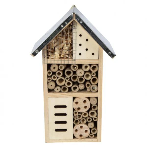 Sonstiger Hersteller Insektenhotel – Aus Holz – Ca. 15 X 9 X 26 Cm 3